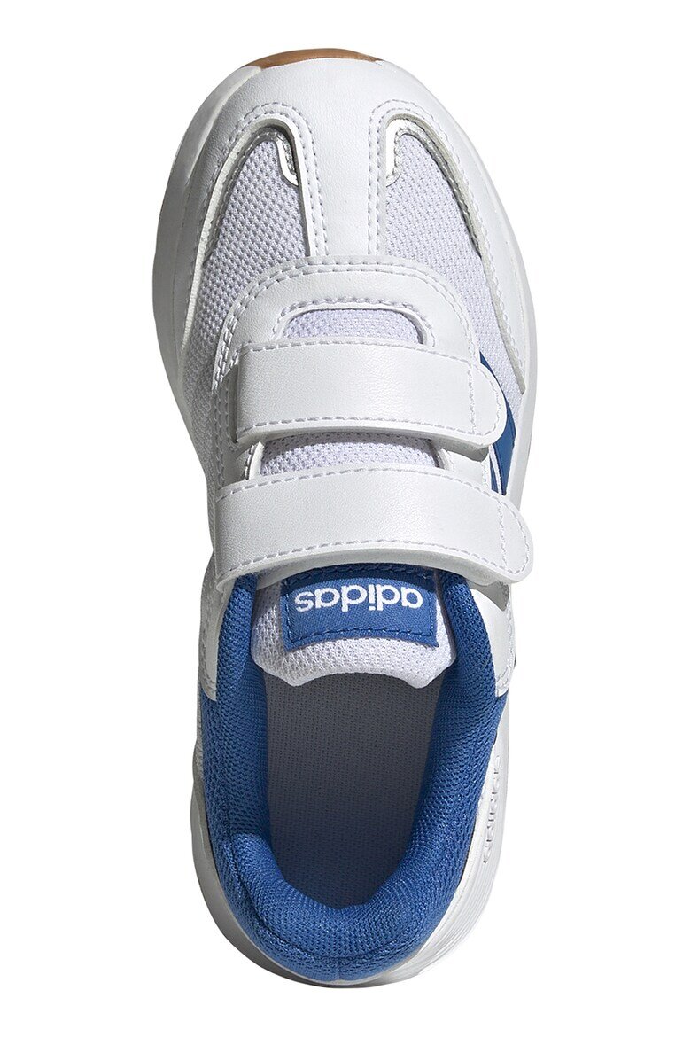 adidas Sportswear Спортни обувки Tensaur от еко кожа с велкро Бял/Кралско Синьо