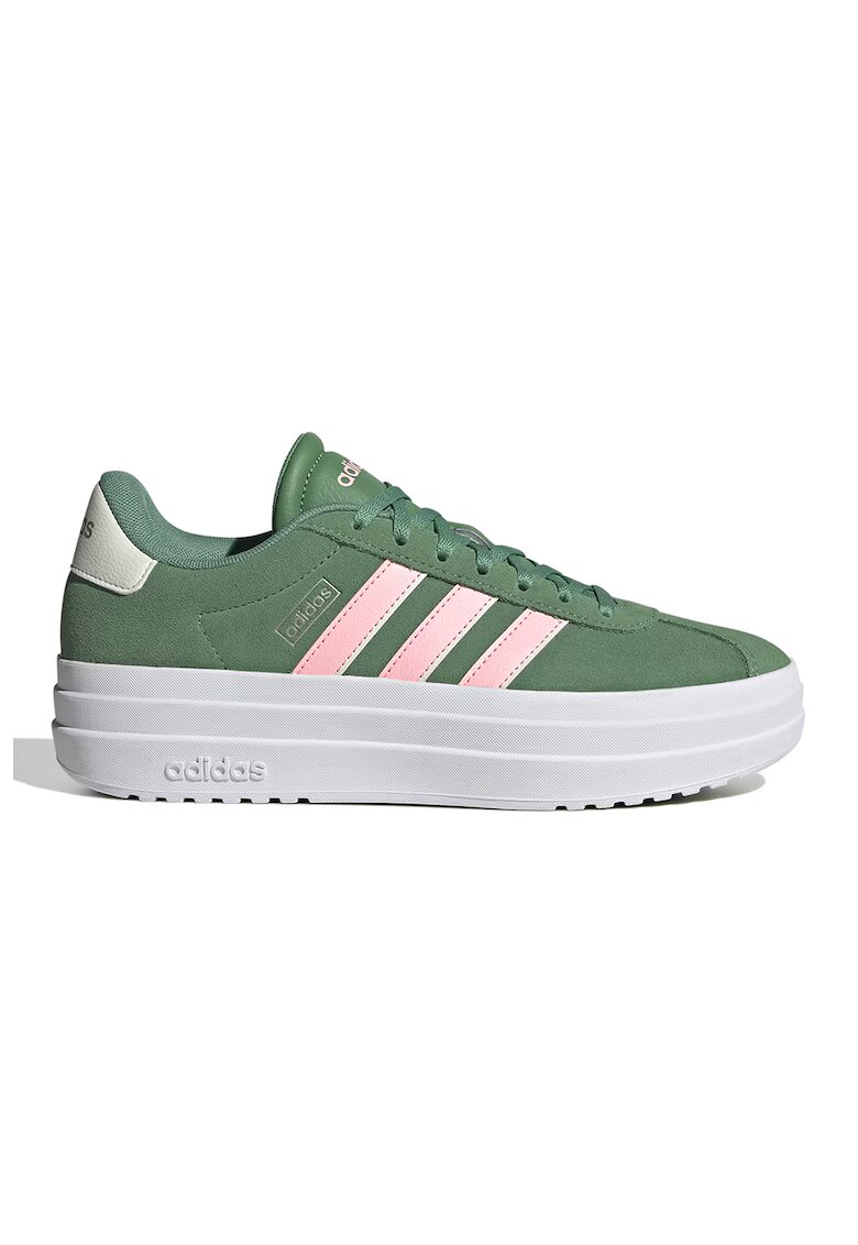 adidas Sportswear Спортни обувки VL Court Bold с равна платформа - Пастелнорозов/Аква зелено