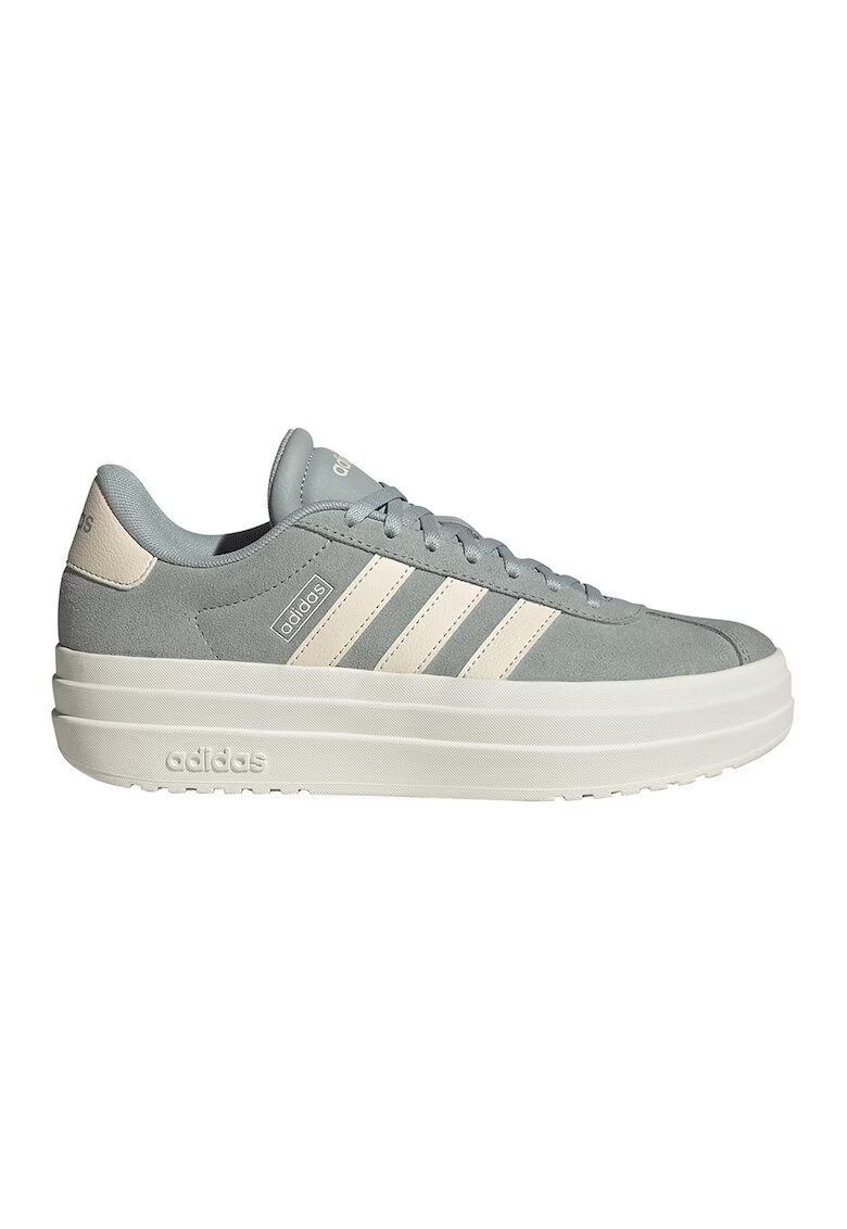 adidas Sportswear Спортни обувки VL Court Bold с равна платформа - Пепеляво сиво/Мръснобял