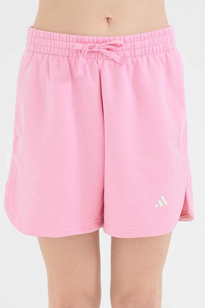 adidas Sportswear Спортни шорти с 3 ивици Розово