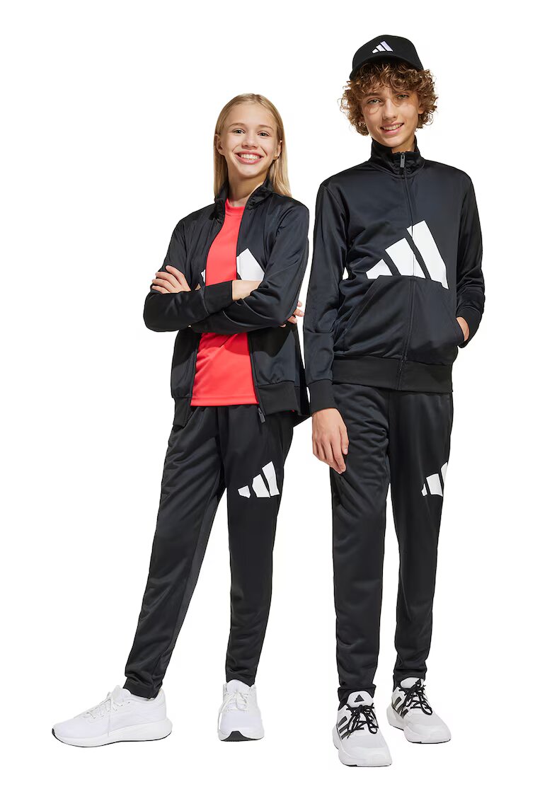 adidas Sportswear Стандартен спортен екип с лого - Бял/Черен