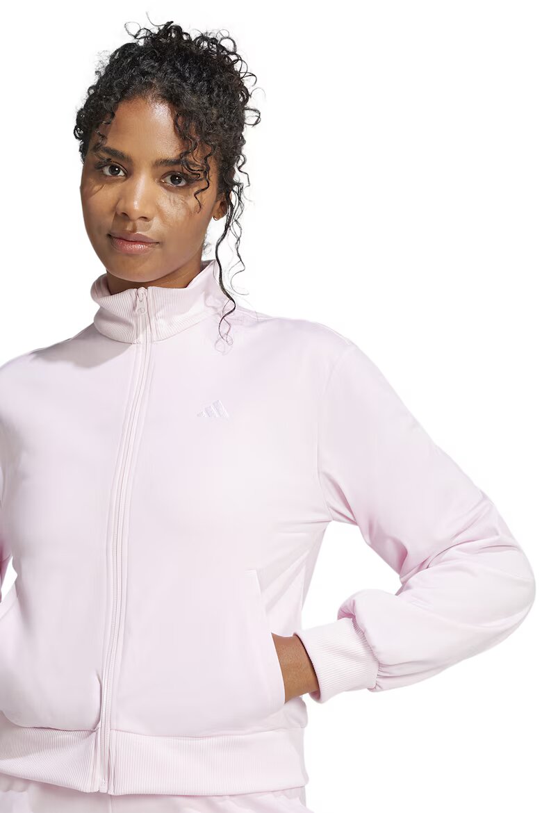 adidas Sportswear Стандартен спортен екип W Feelcozy TZ с лого Бледо розово