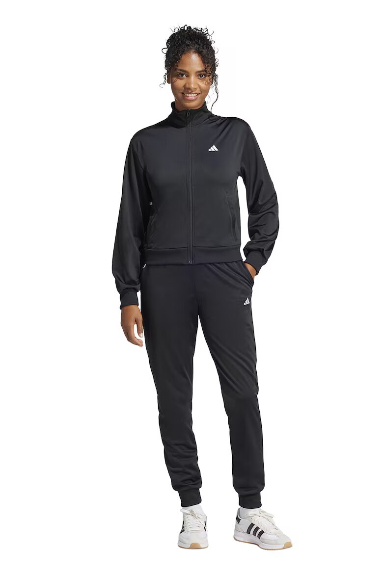 adidas Sportswear Стандартен спортен екип W Feelcozy TZ с лого Черен