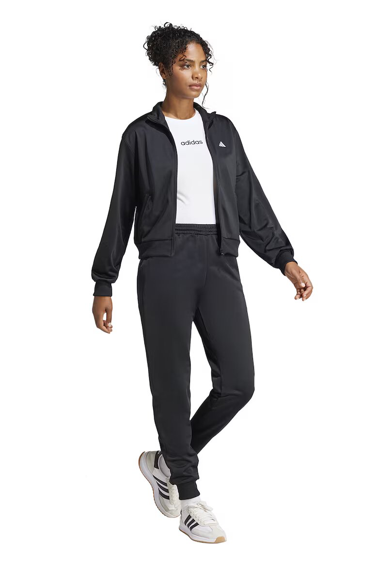 adidas Sportswear Стандартен спортен екип W Feelcozy TZ с лого Черен