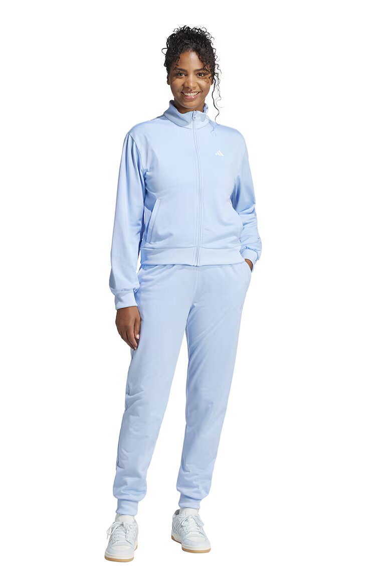 adidas Sportswear Стандартен спортен екип W Feelcozy TZ с лого Светлосин