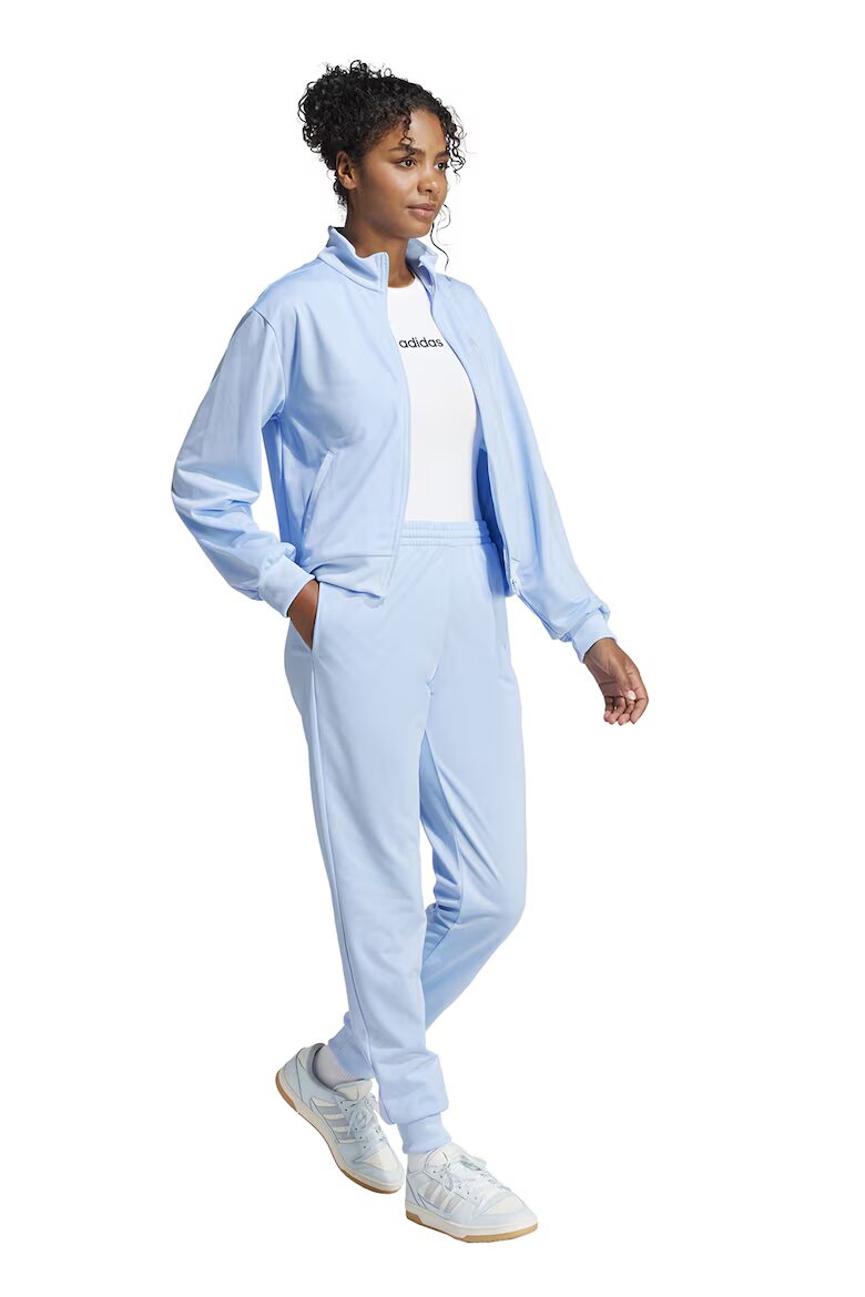 adidas Sportswear Стандартен спортен екип W Feelcozy TZ с лого Светлосин