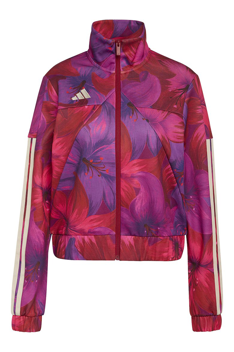 adidas Sportswear Суитшърт Farm Rio House Of Tiro с цип Червен/Фуксия/Аметист