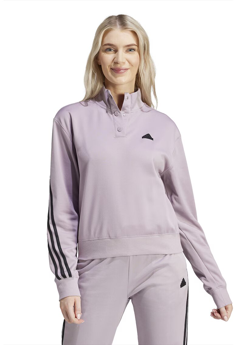 adidas Sportswear Суитшърт Iconic с цепка с капси