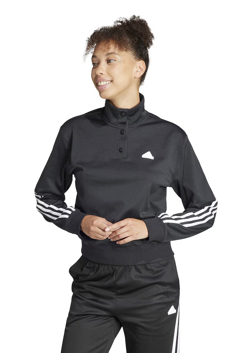 adidas Sportswear Суитшърт Iconic с цепка с капси