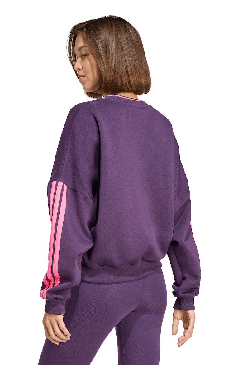 adidas Sportswear Суитшърт с лого Виолетов/Розово