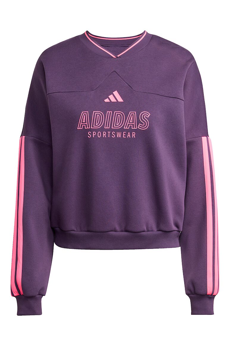adidas Sportswear Суитшърт с лого Виолетов/Розово