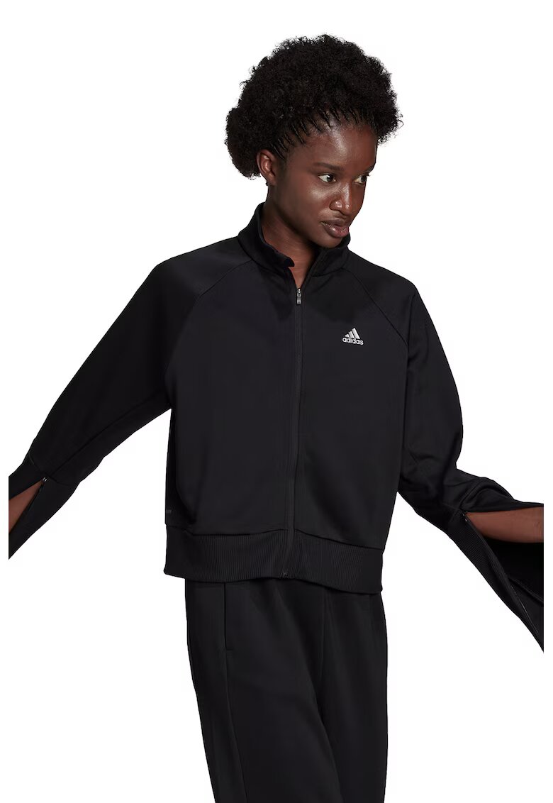 adidas Sportswear Суитшърт с цип и свободна кройка