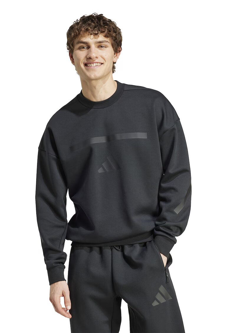 adidas Sportswear Суитшърт Z.N.E. с овално деколте и паднали ръкави