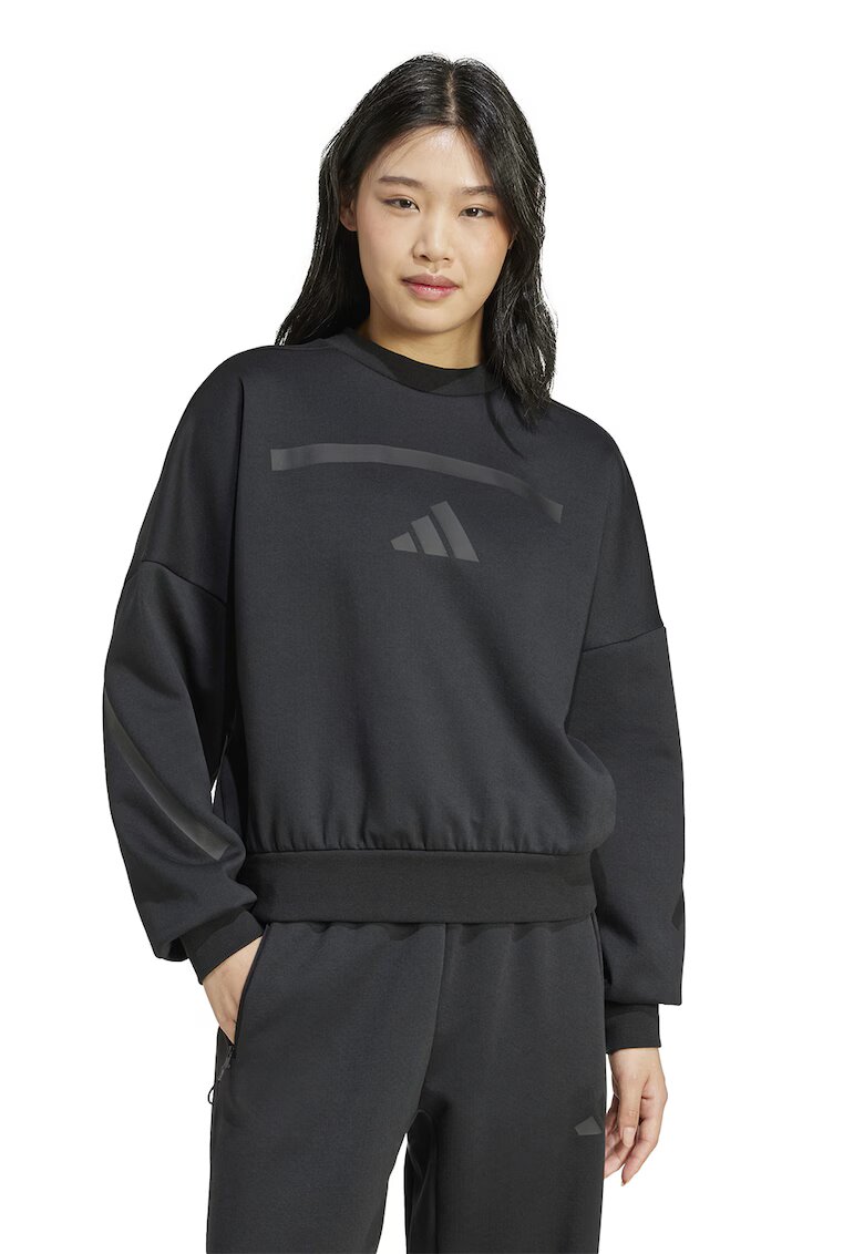adidas Sportswear Суитшърт Z.N.E. с паднали ръкави и лого