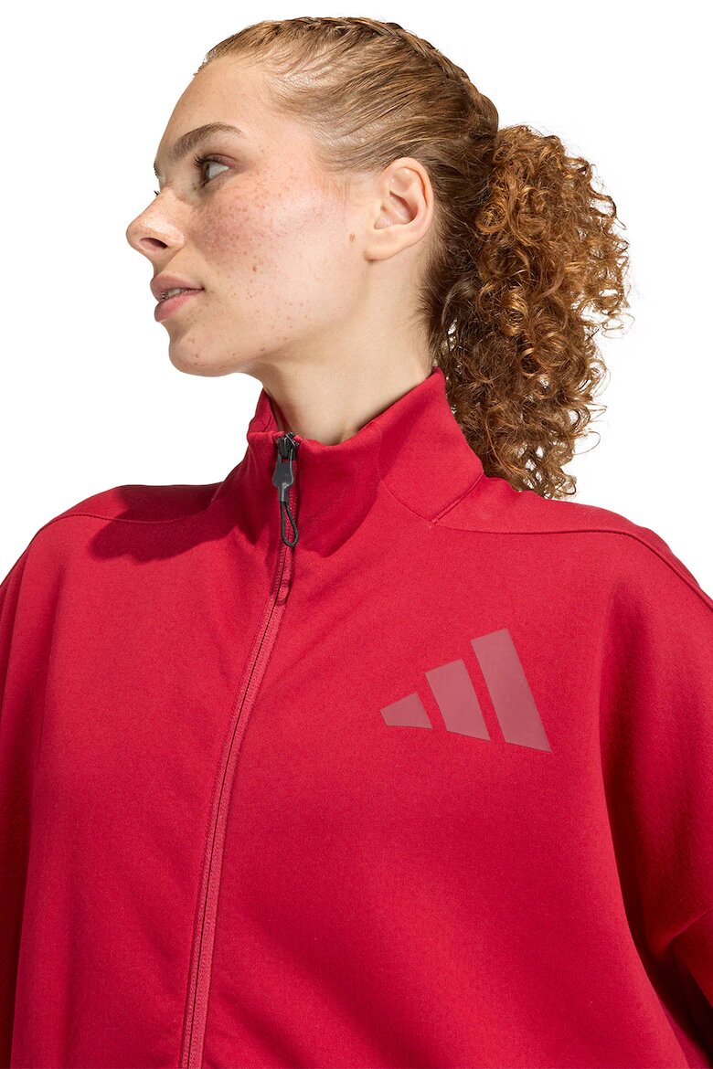 adidas Sportswear Суитшърт Z.N.E с цип Червен