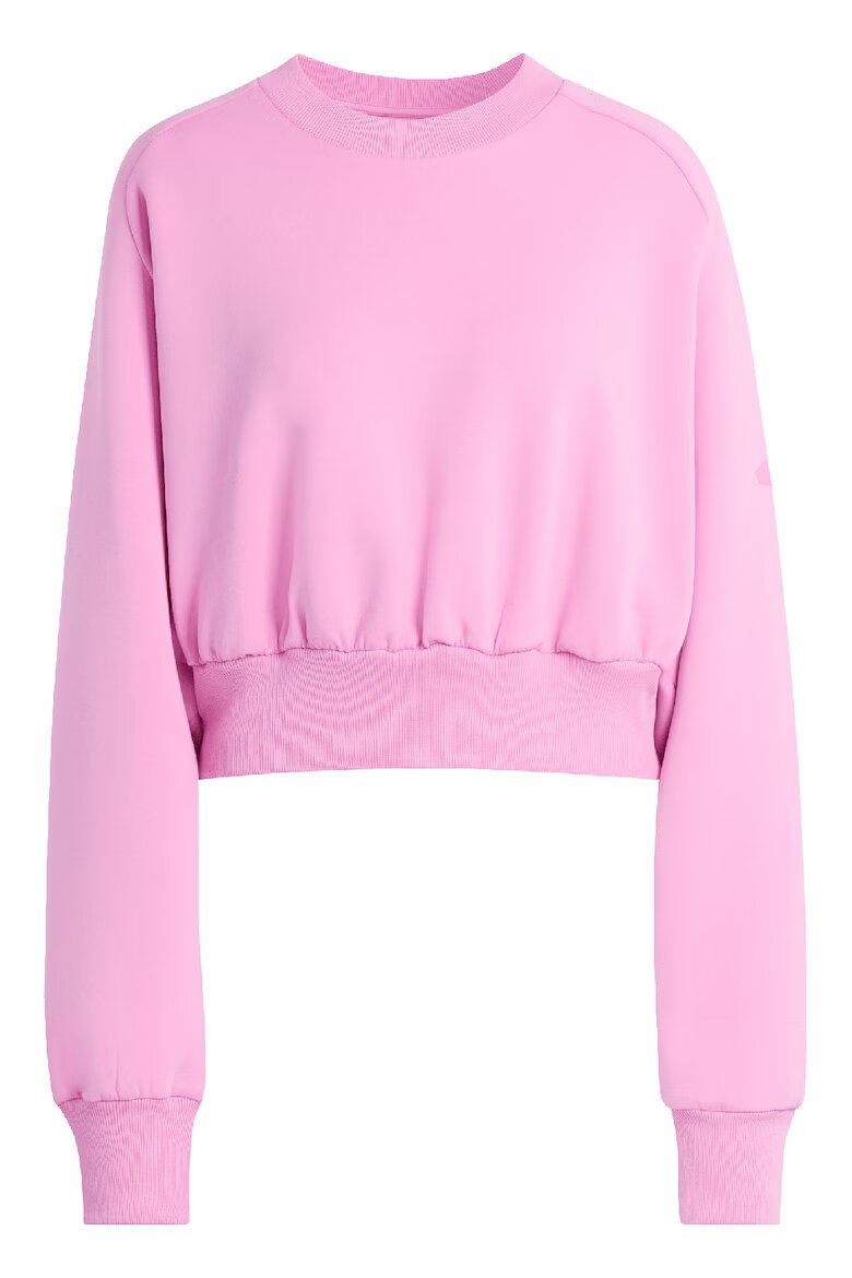 adidas Sportswear Свободен суитшърт Soft Lux с модал Бял/Светлорозов