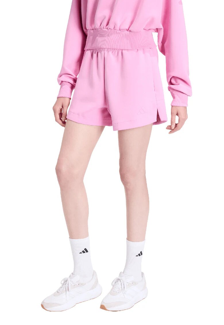 adidas Sportswear Свободни шорти Soft Lux - Светлорозов/Мръснобял