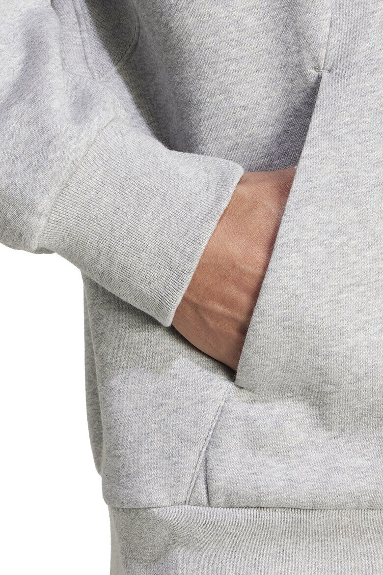 adidas Sportswear Свободно худи ALL SZN с цип Светло сив