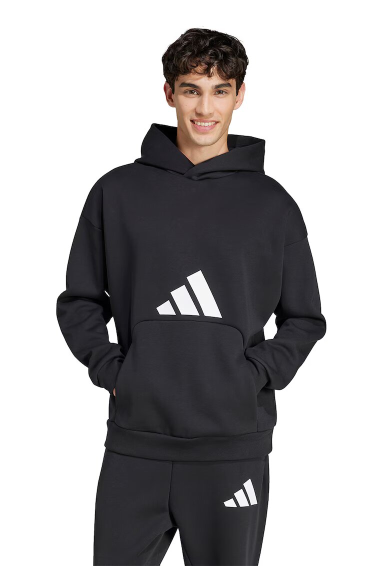 adidas Sportswear Свободно худи с джоб кенгуру