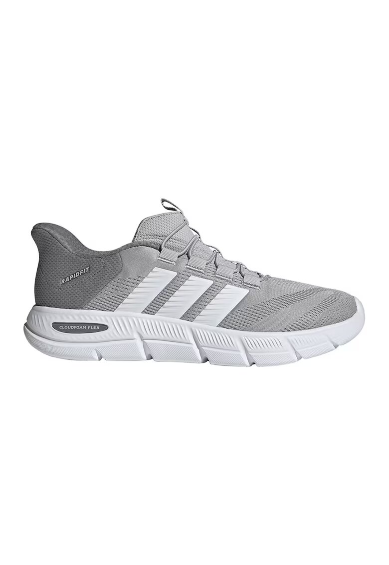 adidas Sportswear Текстилни спортни обувки Cloudfoam Flex - Светло сив/Бял