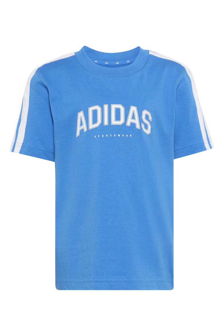 adidas Sportswear Тениска и шорти Бял/Светлосин/Тъмносин