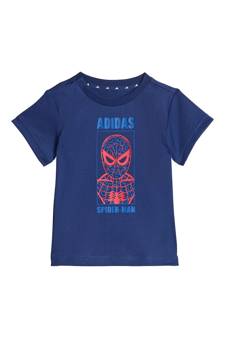 adidas Sportswear Тениска и шорти Marvel Червен/Тъмносин