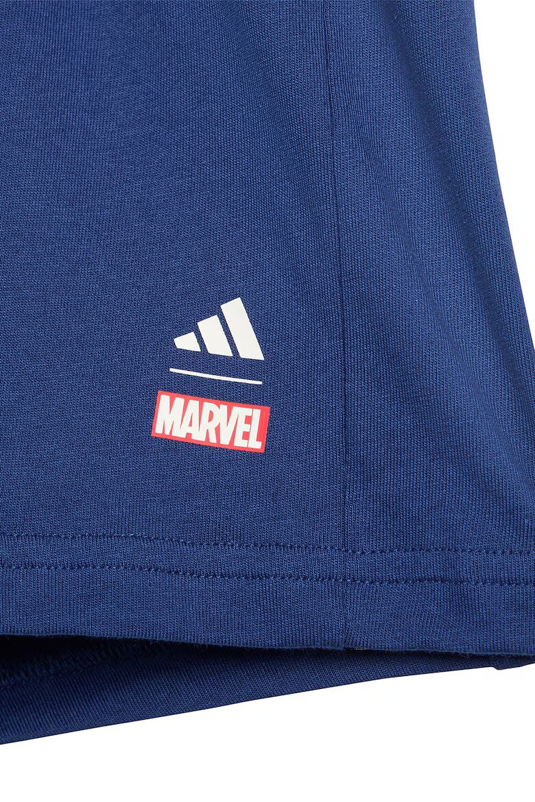 adidas Sportswear Тениска и шорти Marvel Червен/Тъмносин