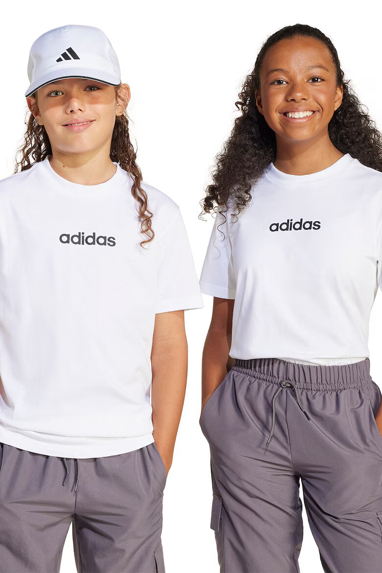 adidas Sportswear Тениска с овално деколте и лого