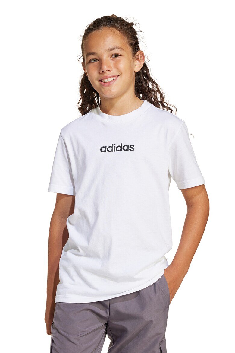 adidas Sportswear Тениска с овално деколте и лого