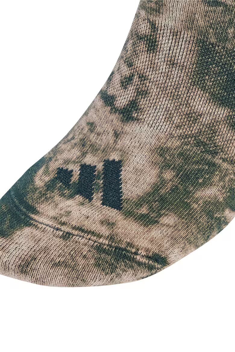 adidas Sportswear Унисекс дълги чорапи Stone Wash - 3 чифта Зелен/Кафяв