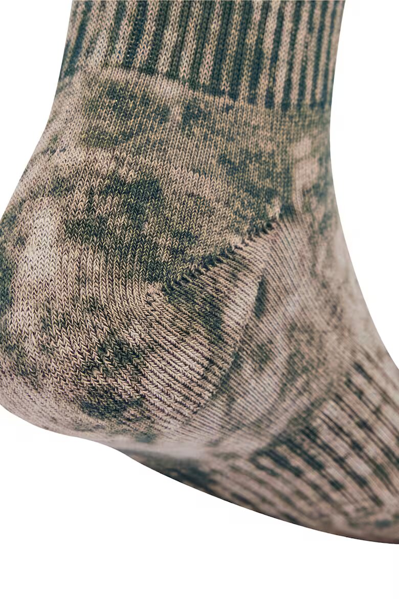 adidas Sportswear Унисекс дълги чорапи Stone Wash - 3 чифта Зелен/Кафяв