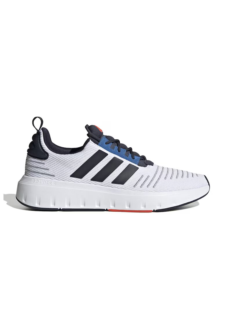 adidas Sportswear Унисекс спортни обувки Swift Run с рипс - Бял/Черен/Син