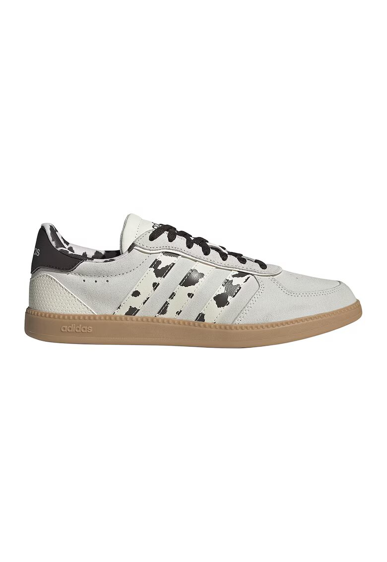 adidas Sportswear Велурени спортни обувки Breaknet Sleek - Тъмнокафяв/Сив