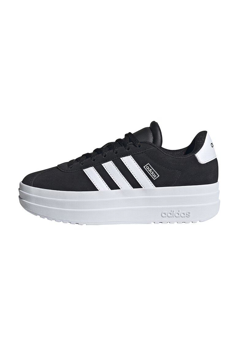 adidas Sportswear Велурени спортни обувки Court Bold с равна пларформа