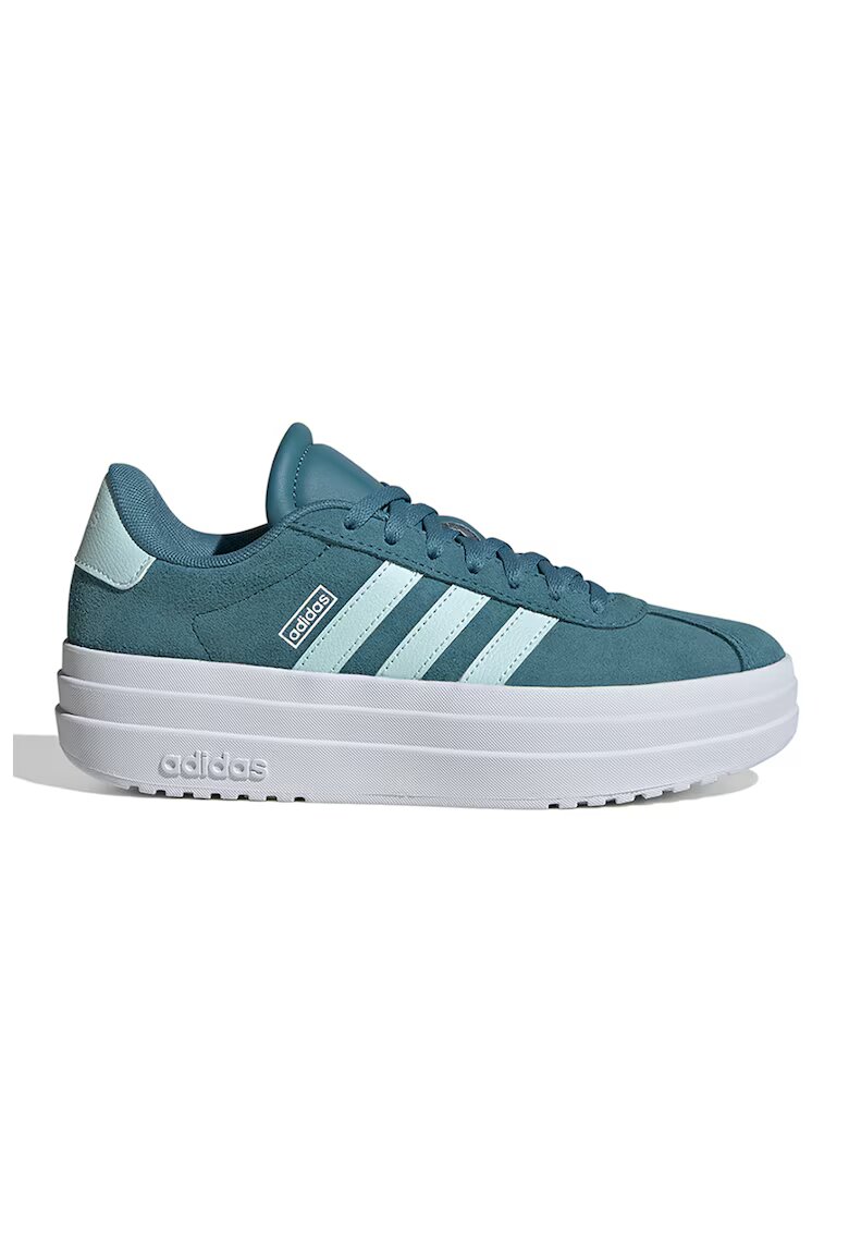 adidas Sportswear Велурени спортни обувки Court Bold с равна пларформа