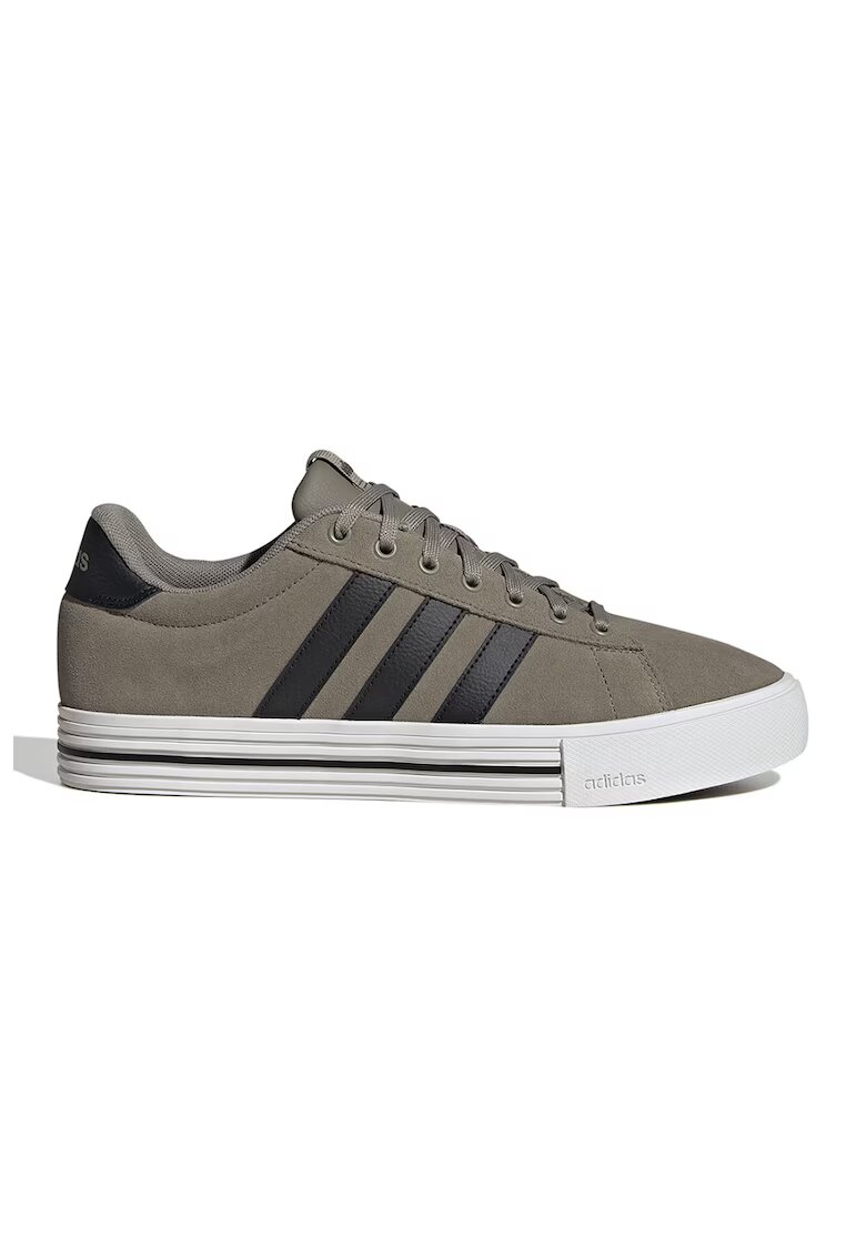 adidas Sportswear Велурени спортни обувки Daily 4.0 - Черен/Каки