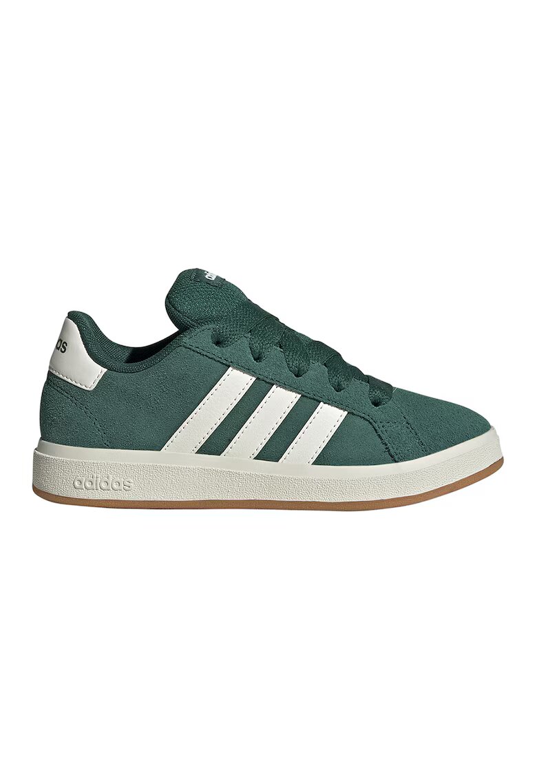 adidas Sportswear Велурени спортни обувки Grand Court 00s - Бял/Аква зелено