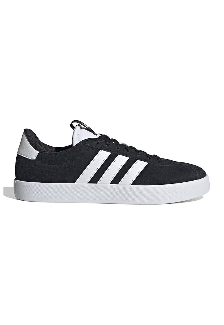 adidas Sportswear Велурени спортни обувки VL Court 3.0 - Черен/Бял