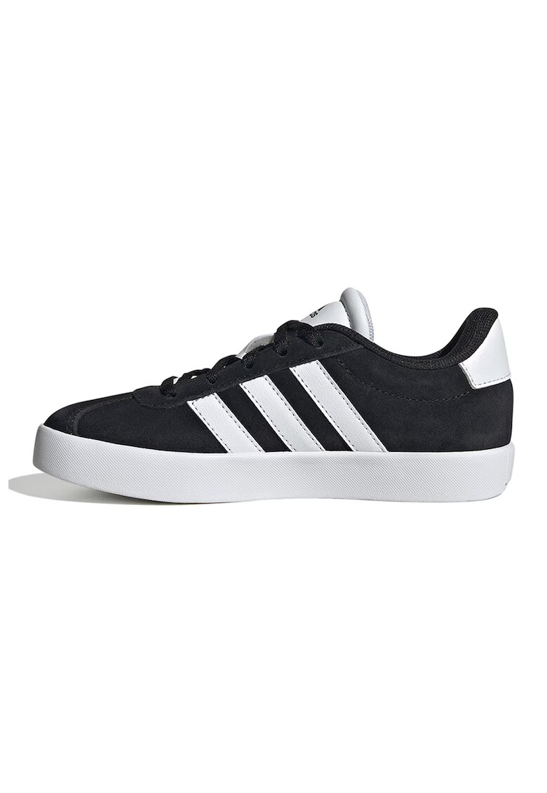 adidas Sportswear Велурени спортни обувки VL Court 3.0 - Черен/Бял