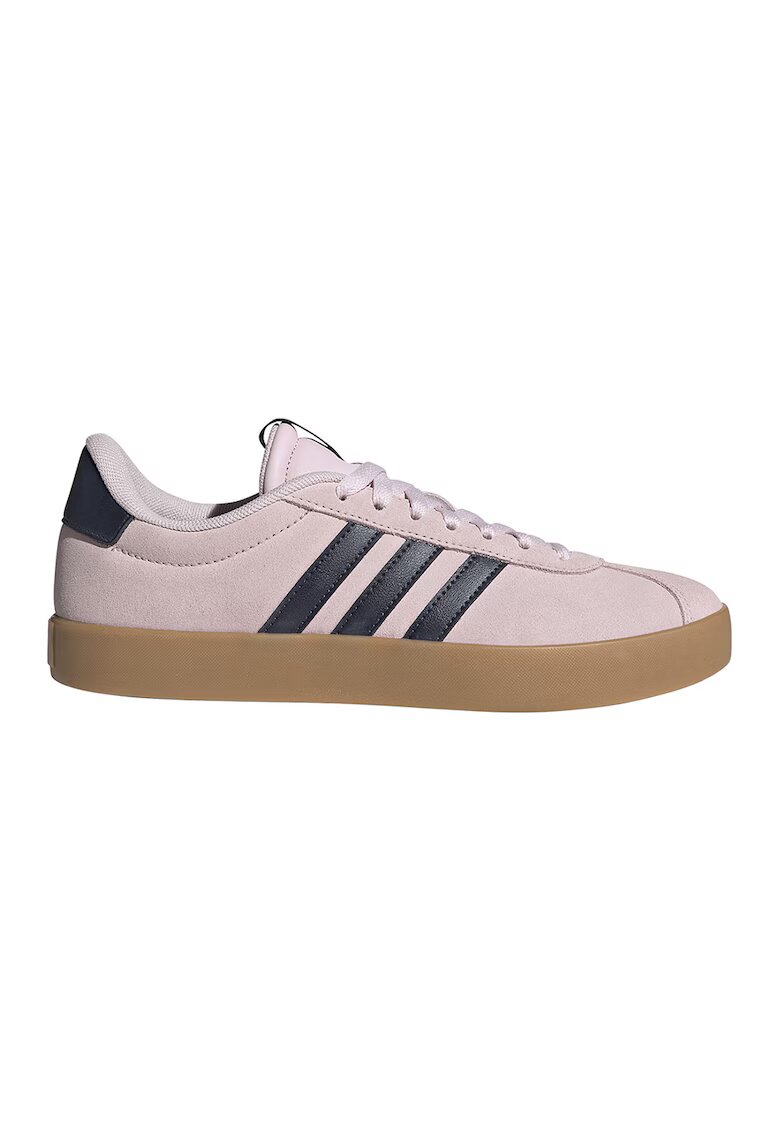 adidas Sportswear Велурени спортни обувки VL Court 3.0 - Черен/Пастелнорозов