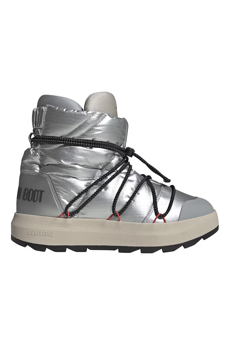 adidas Sportswear x Moon Boots Боти с метален ефект Сребрист
