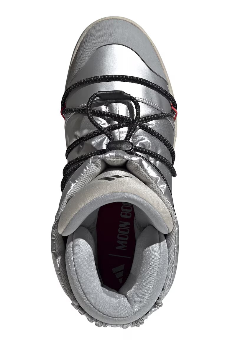 adidas Sportswear x Moon Boots Боти с метален ефект Сребрист