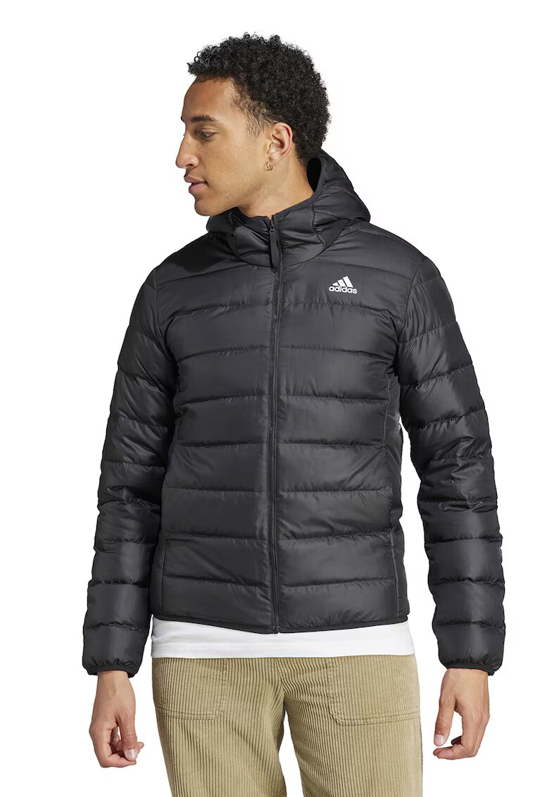 adidas Sportswear Зимно капитонирано яке с джобове встрани