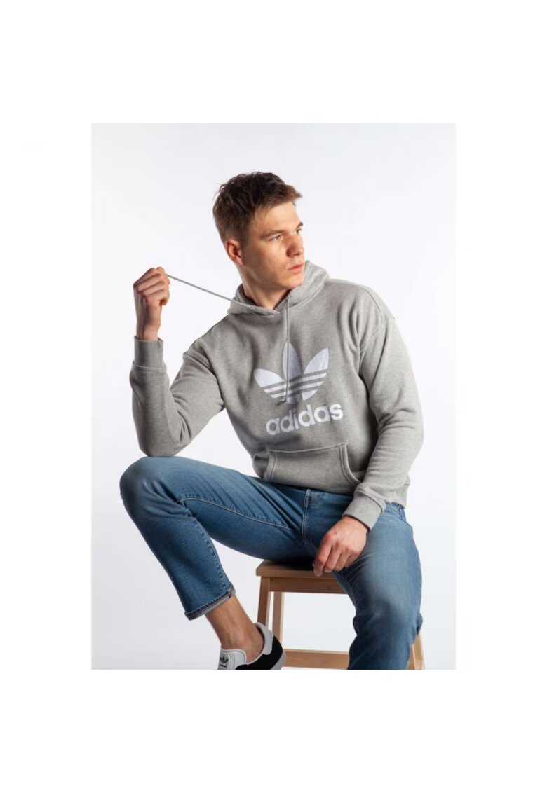 adidas Суичър - Адидас - Сив