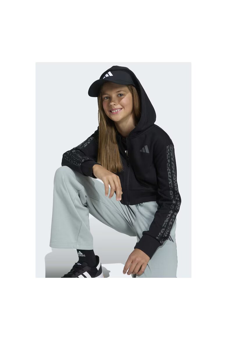 adidas Суичър JG AN 3S FT FZ KB6985