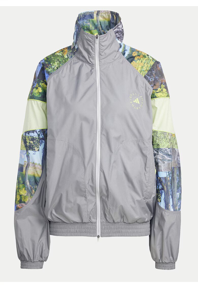 adidas Суичър с принт и яка