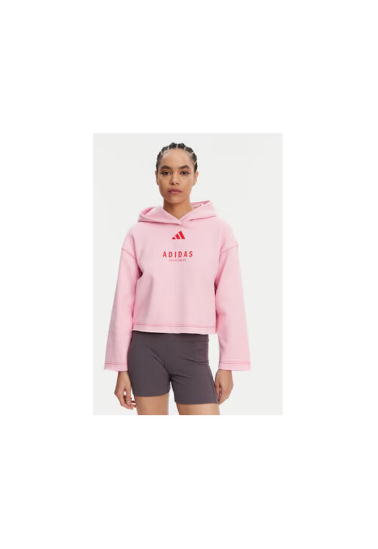 adidas Суичър с принт на лого Lifestyle