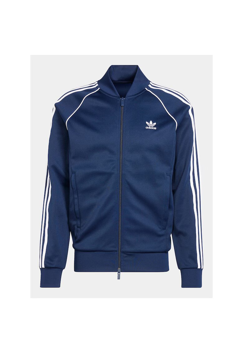 adidas Суичър с цип и лого