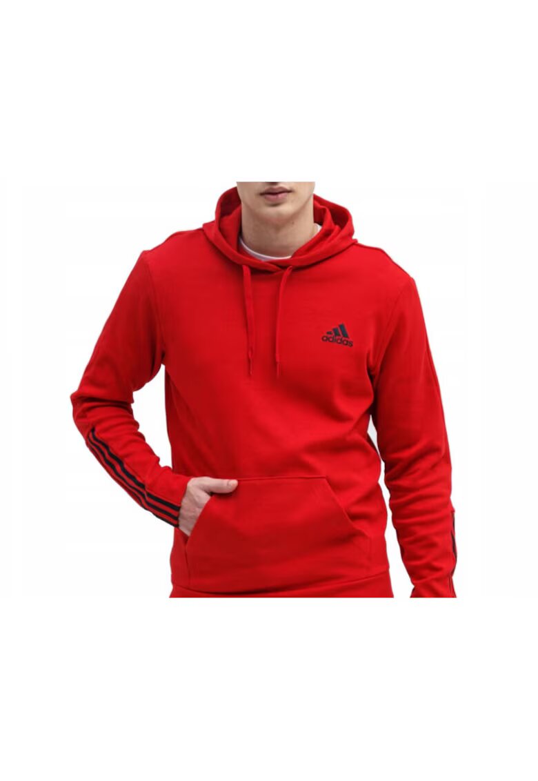 adidas Суичър с връзка за регулиране и преден джоб