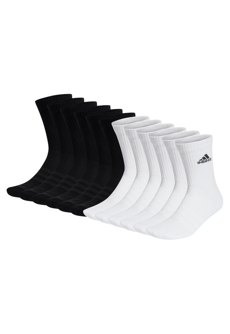 adidas Унисекс дълги чорапи с лого - 12 чифта